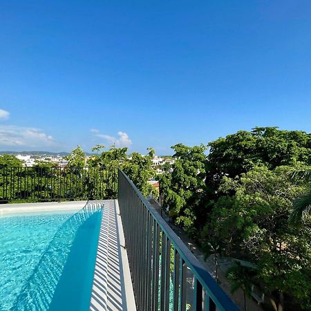 Depa Para 6 Con Alberca En Roof - Perlas 9 马萨特兰 外观 照片